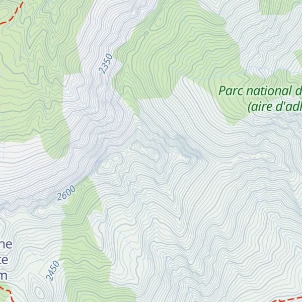 Map of Aiguille de la Grande Moendaz