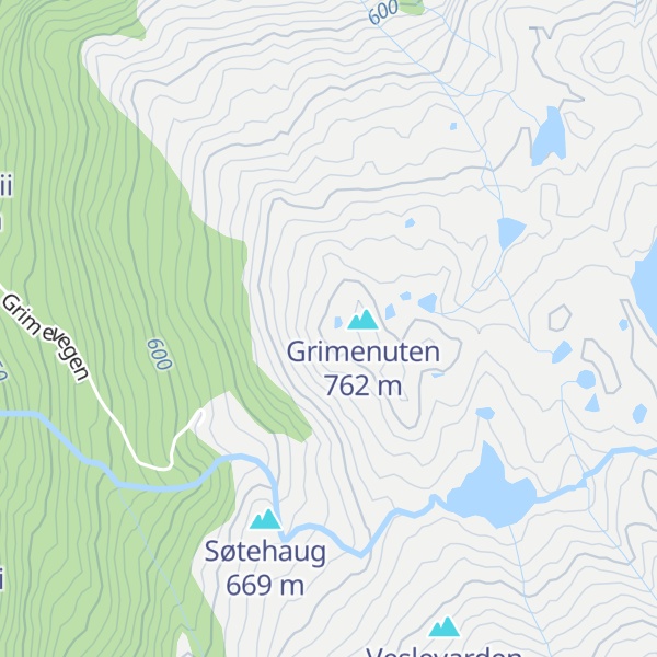 Map of Vårhaug