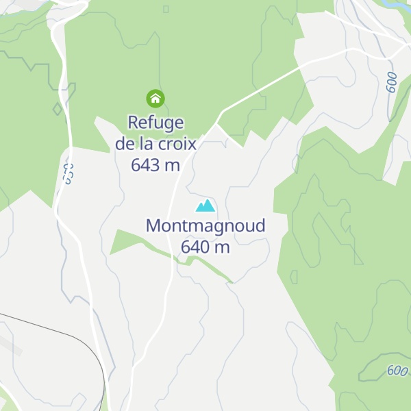Map of Montmagnoud