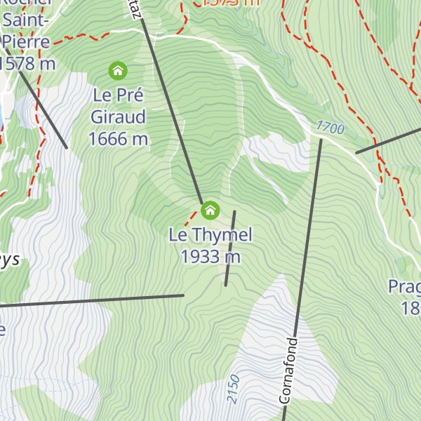 Map of Le Thymel