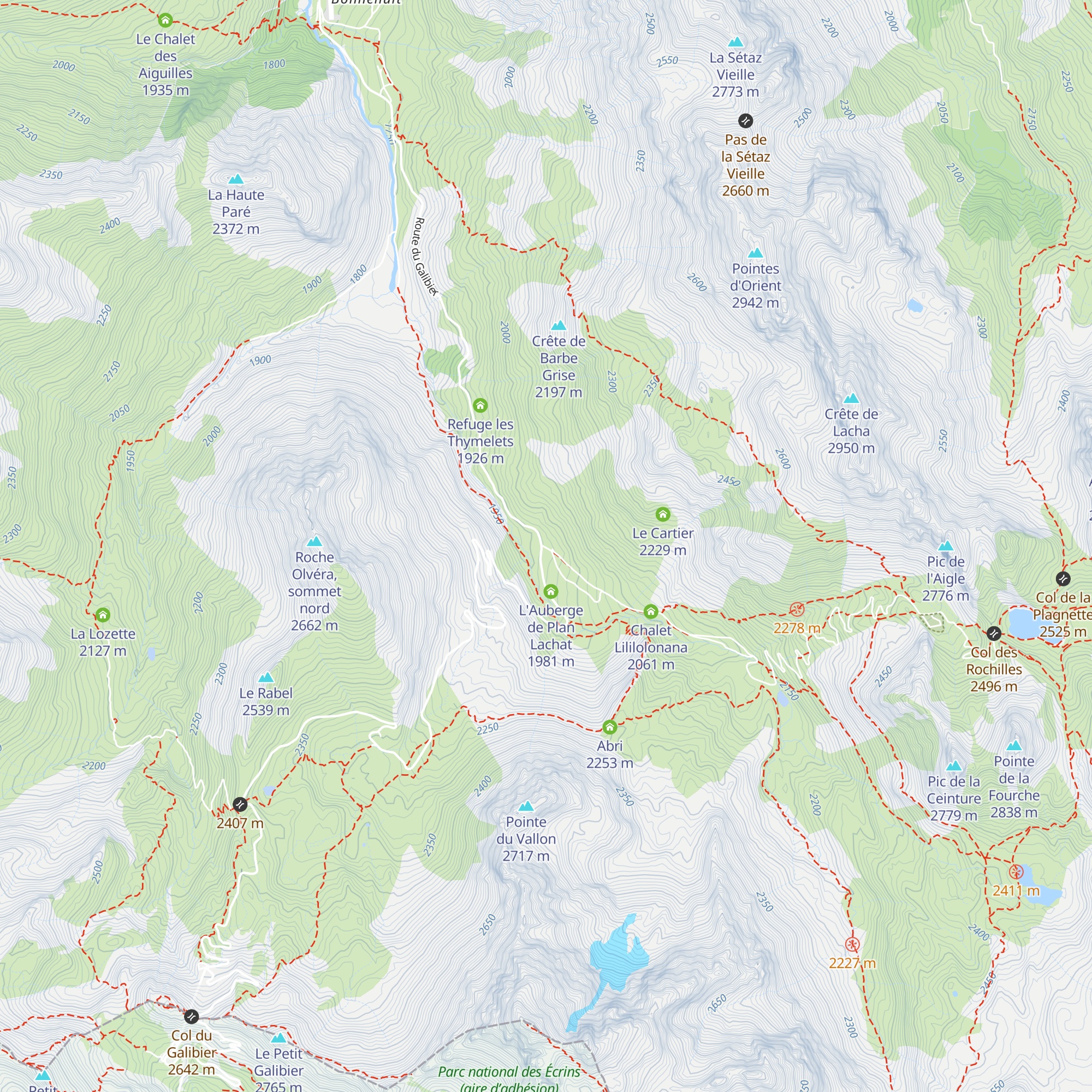 Chez Pignotin map