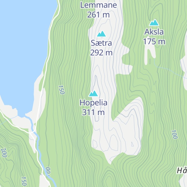 Map of Hopelia