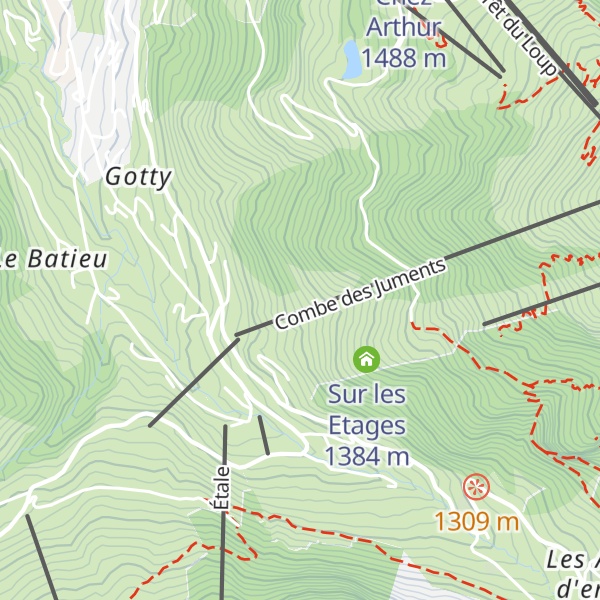 Map of La Praise