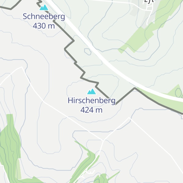 Map of Hirschenberg