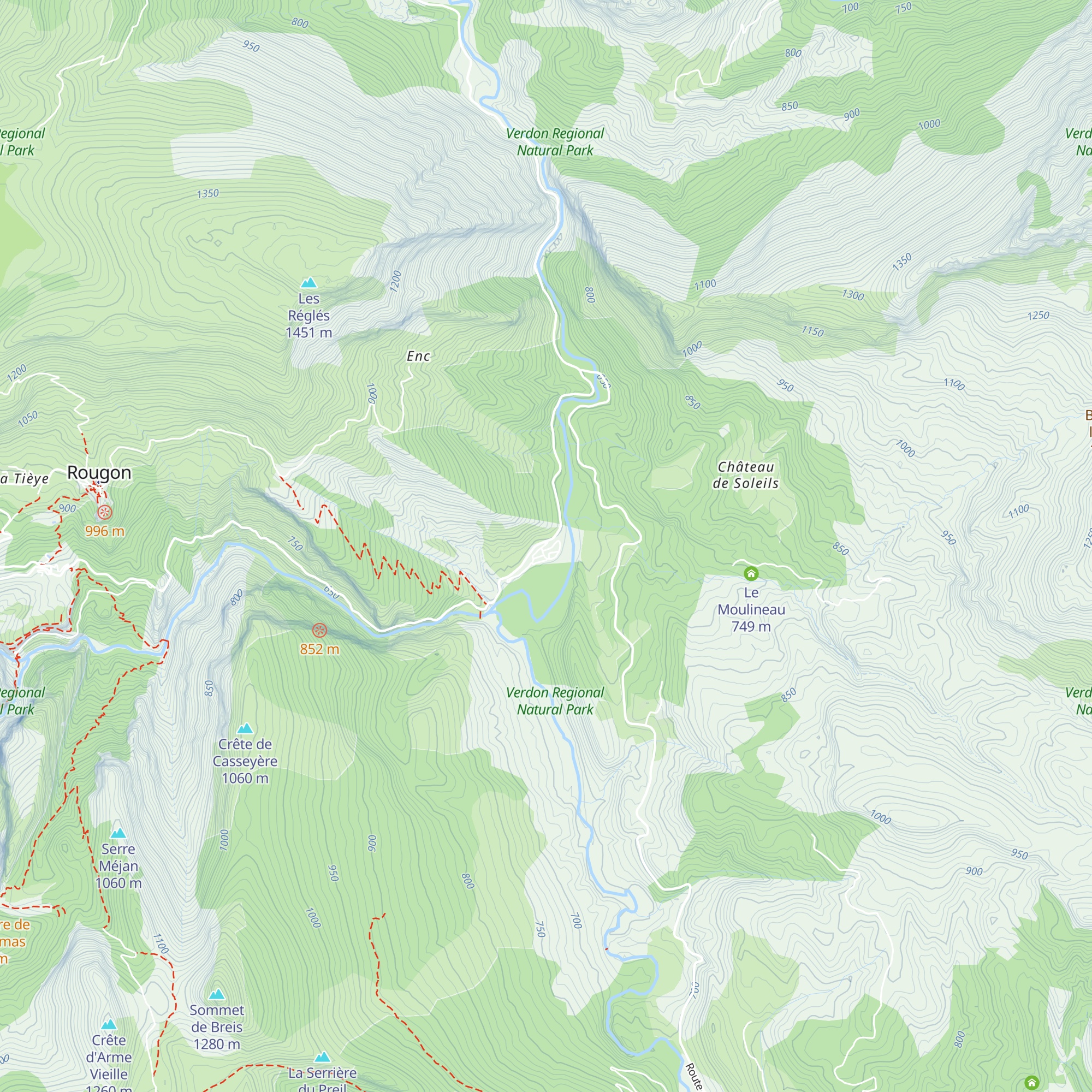 Réception map
