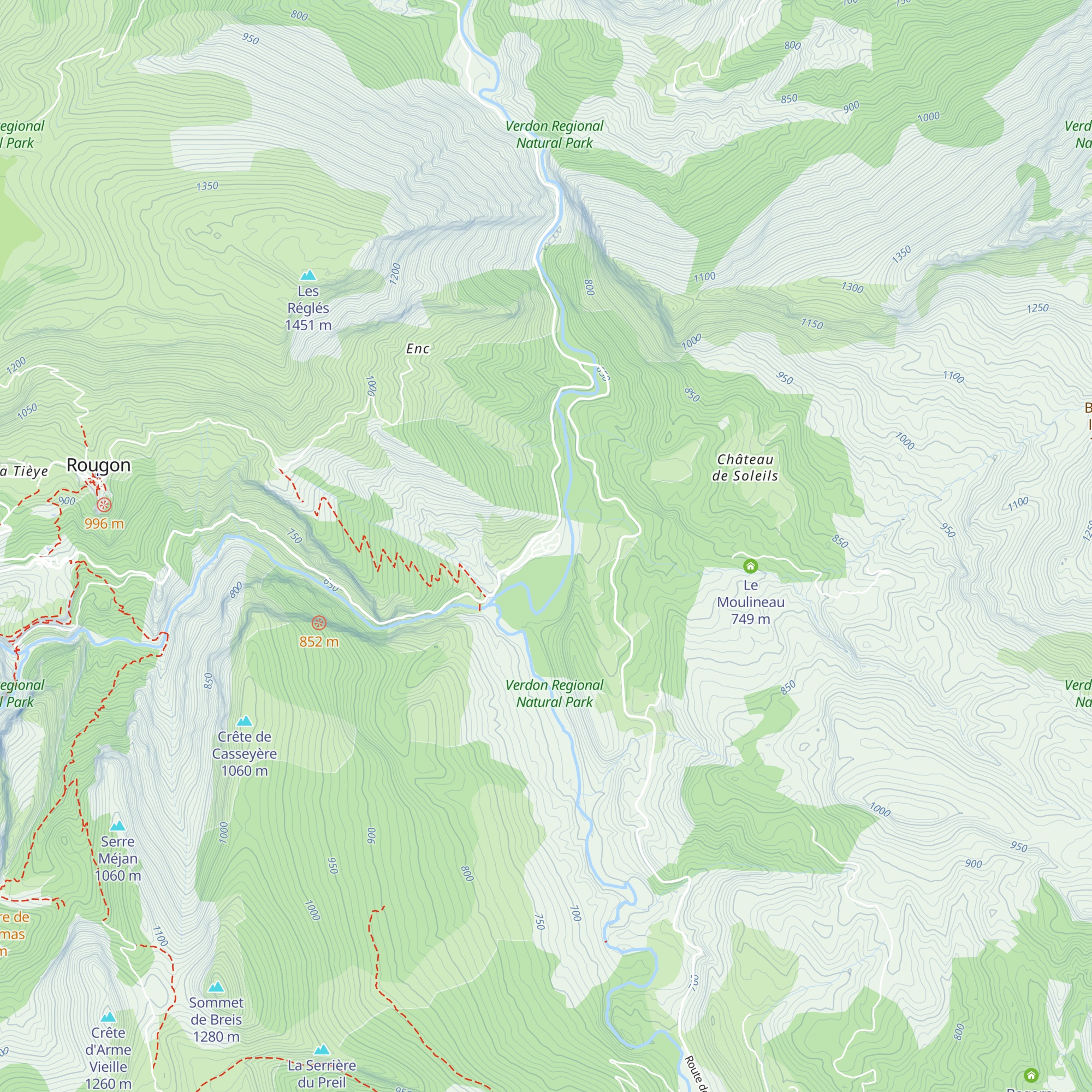 Sanitaires map