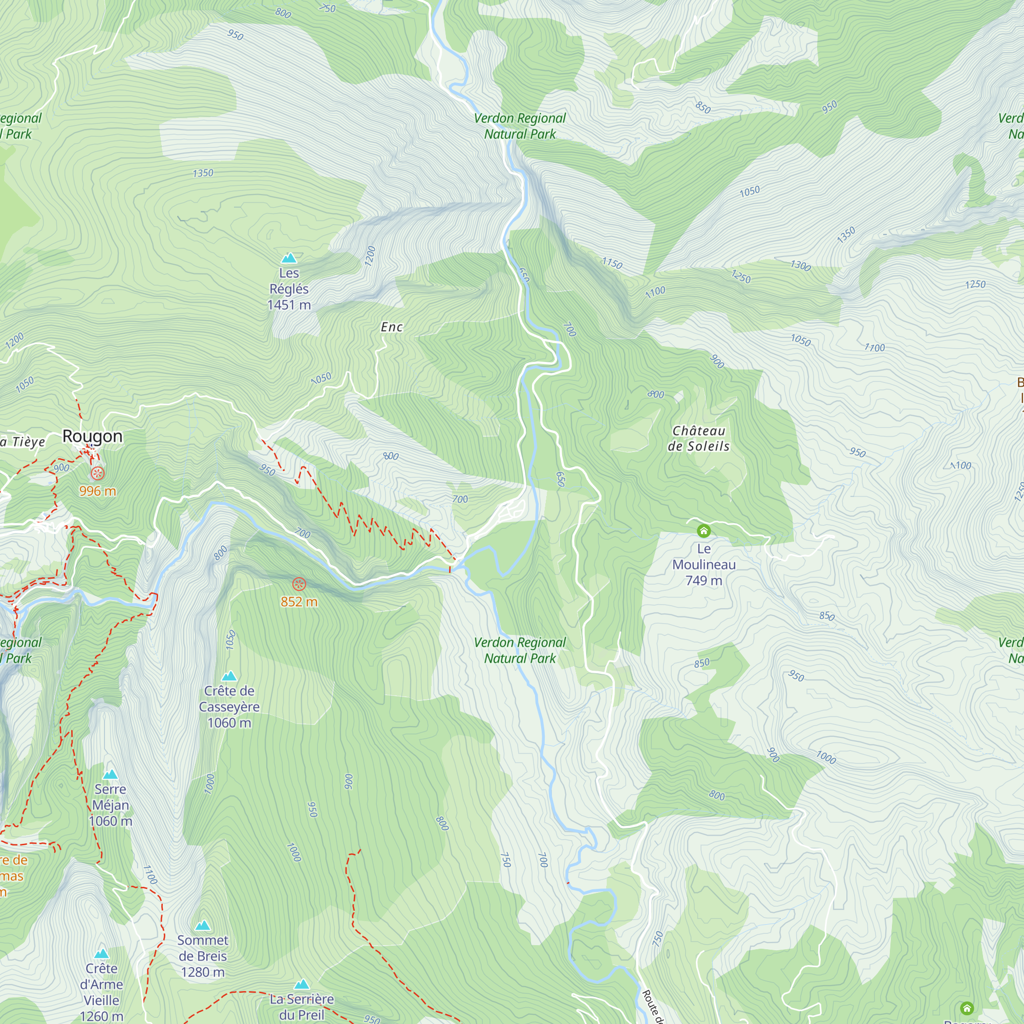 Sanitaires map