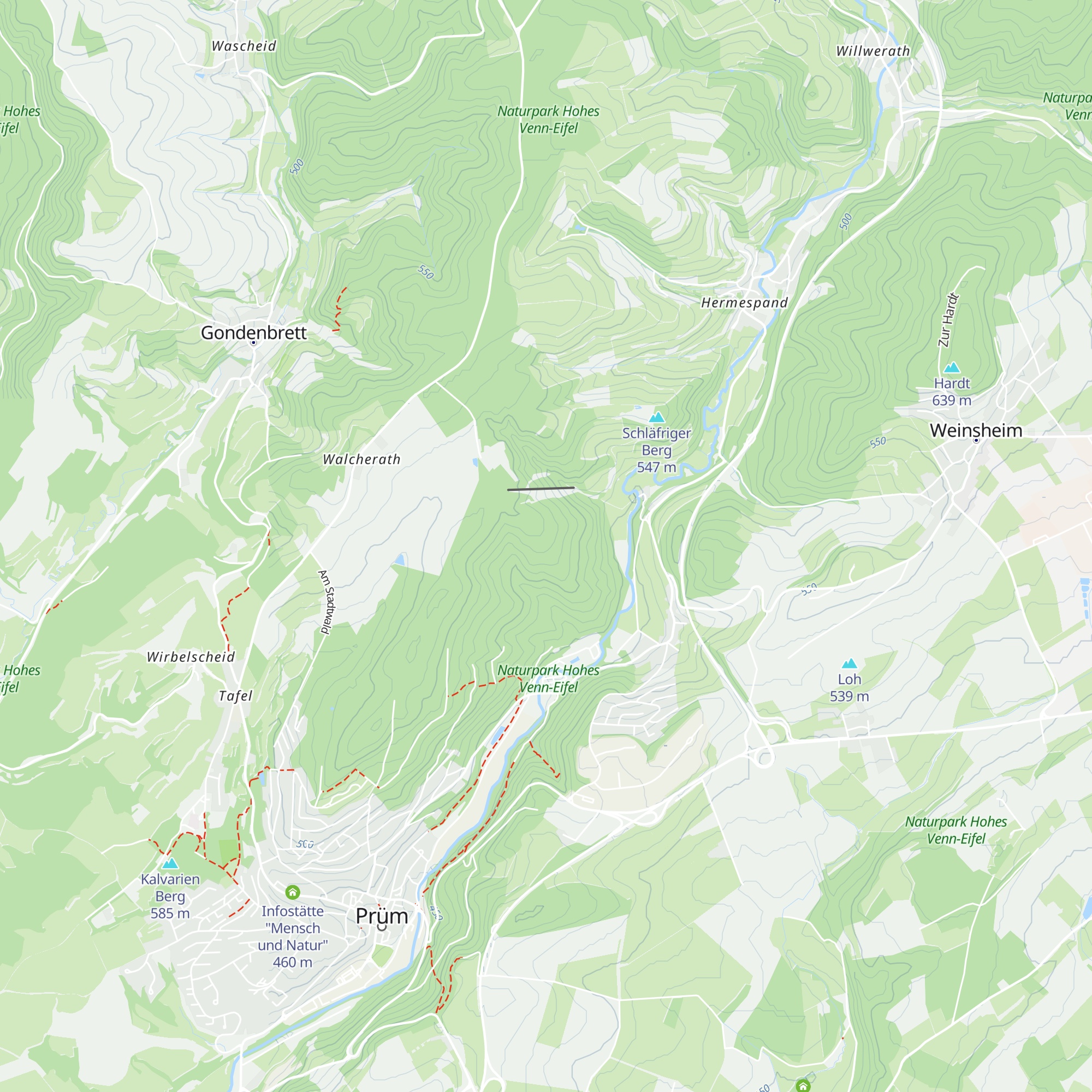 Clemens Hosius Hütte map