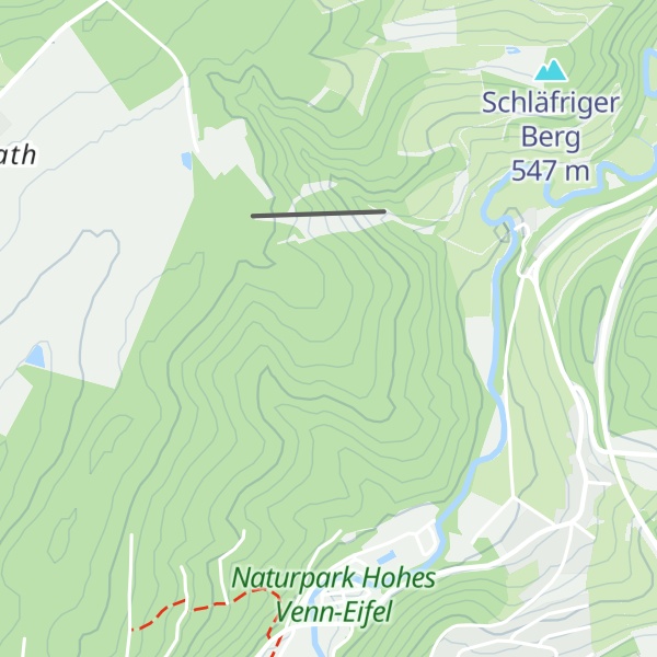 Map of Clemens Hosius Hütte
