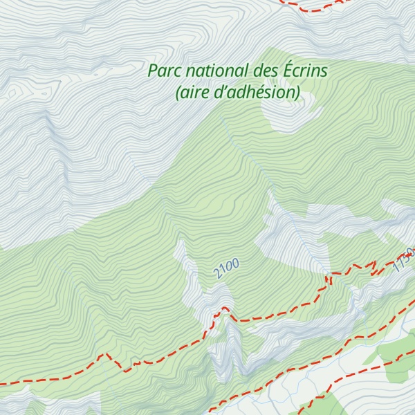 Map of Cabanes des Ayes