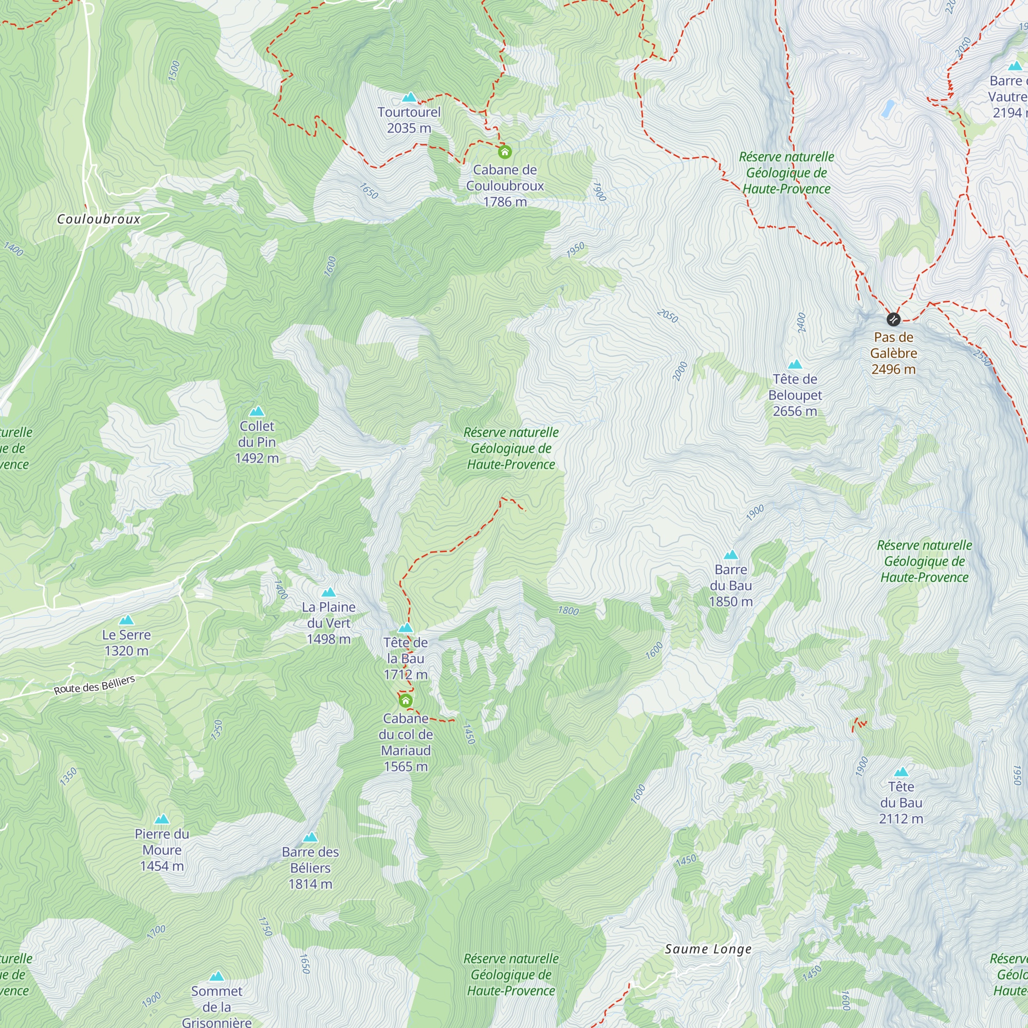 La Vielle Cabane map