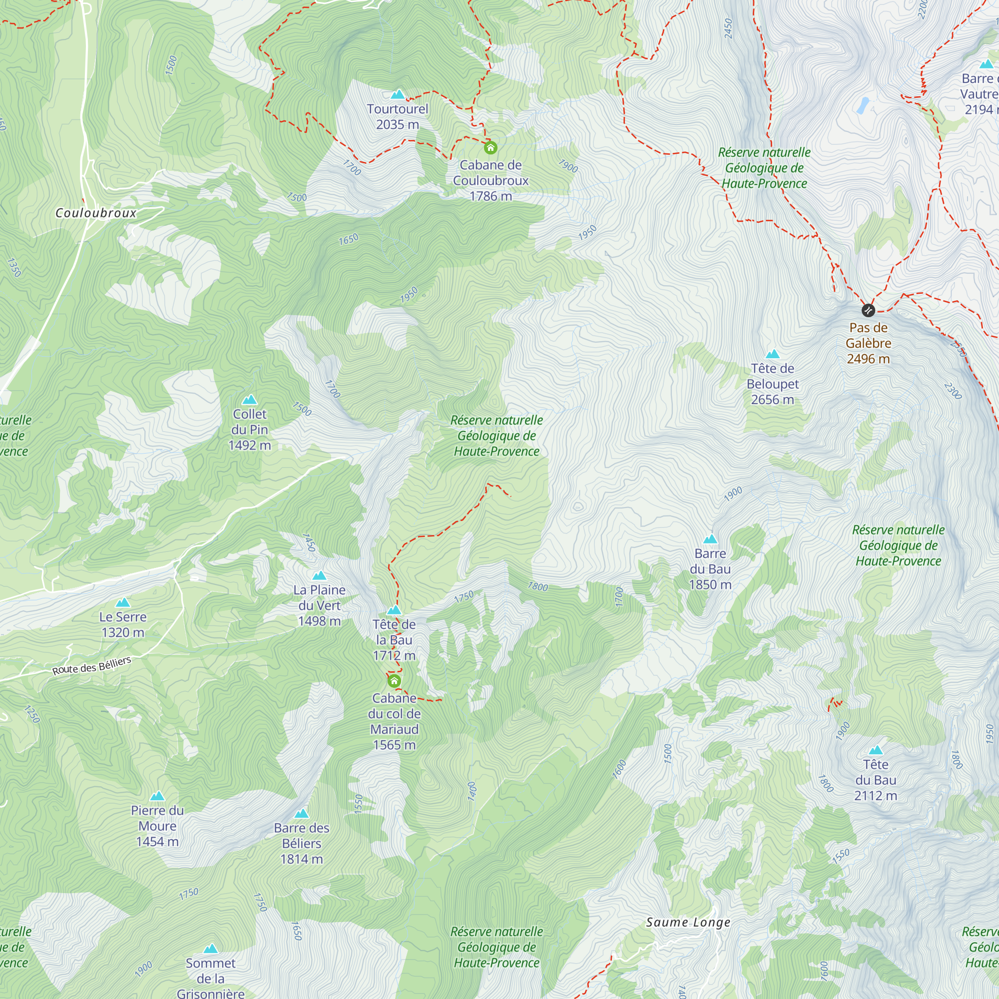 La Vielle Cabane map