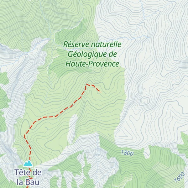 Map of La Vielle Cabane