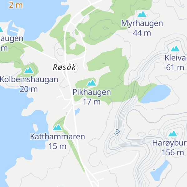 Map of Storlihaugen