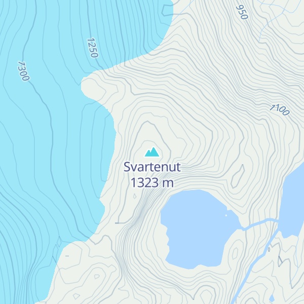 Map of Svartenut