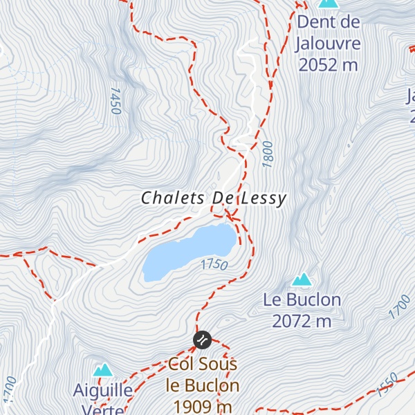 Map of Buvette - Restaurant "Le Passe Montagne