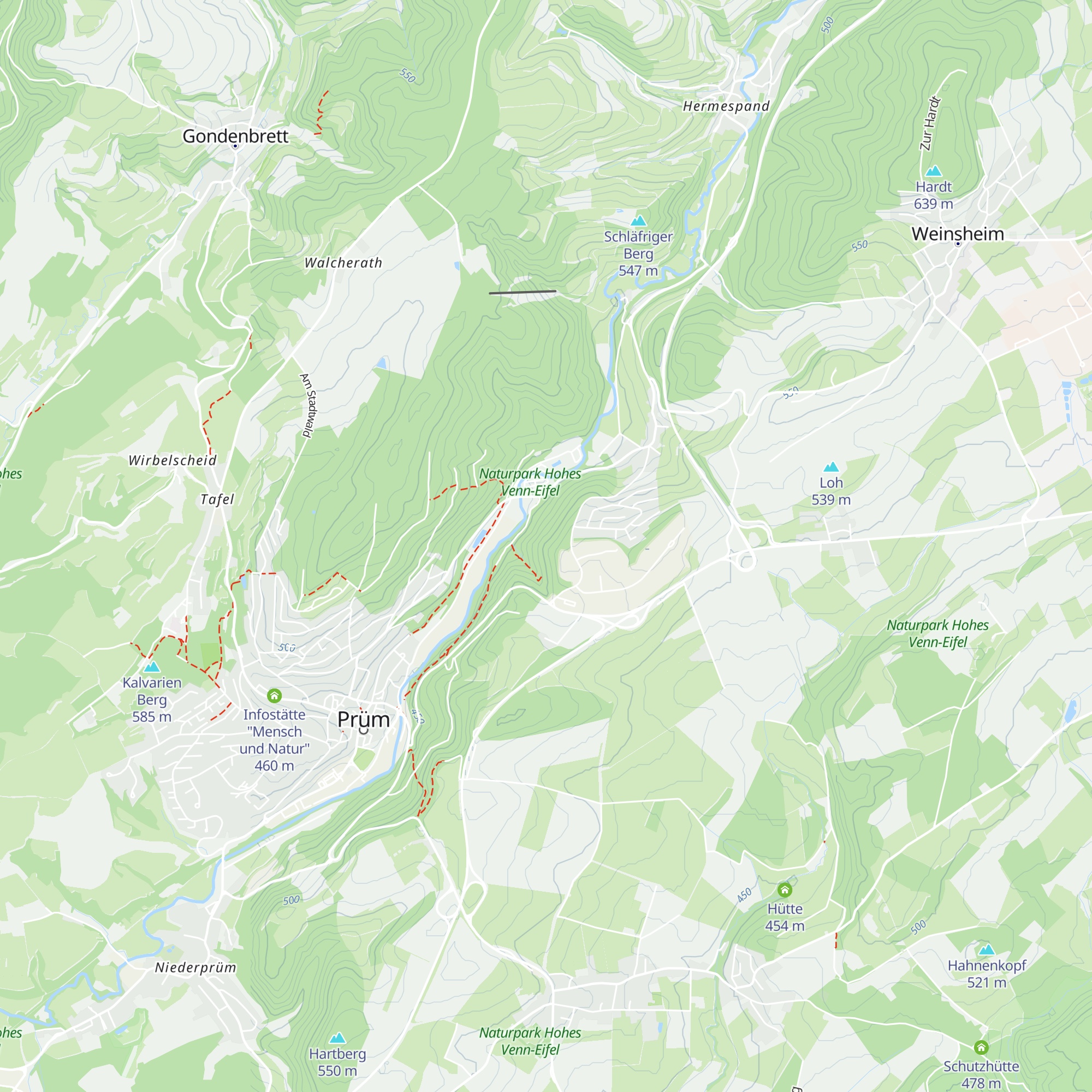 Schutzhütte map