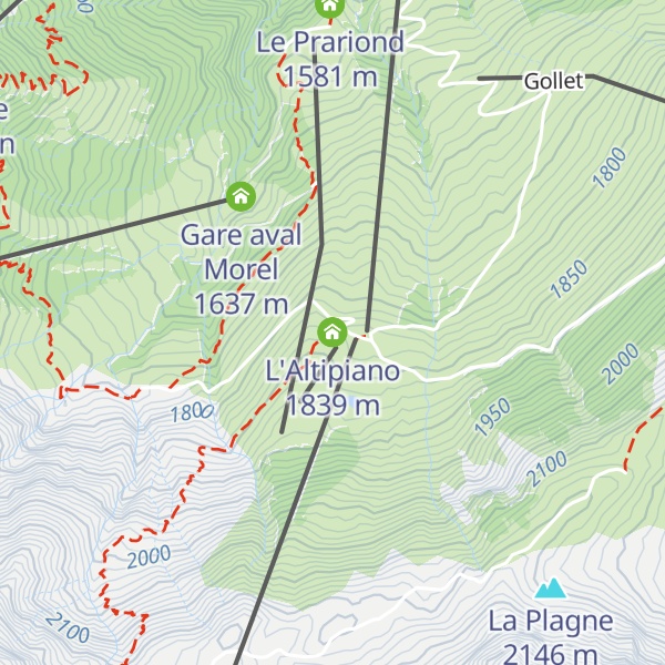 Map of L'Altipiano
