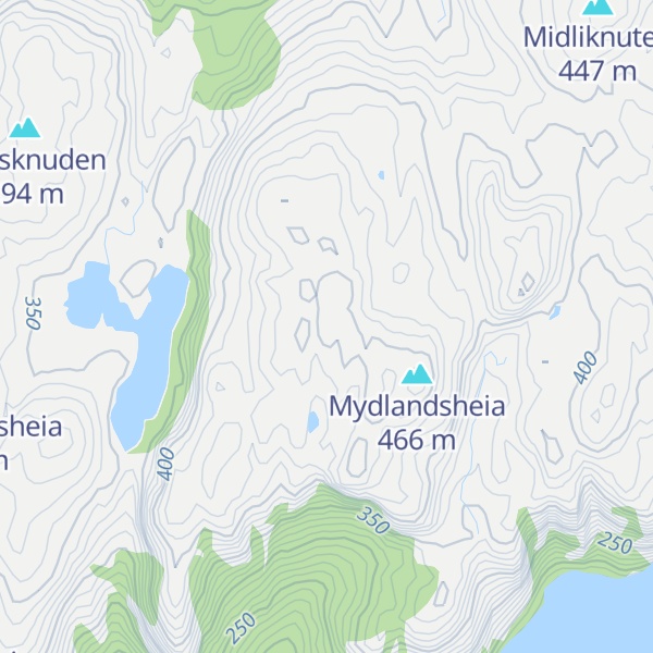 Map of Ørneheia