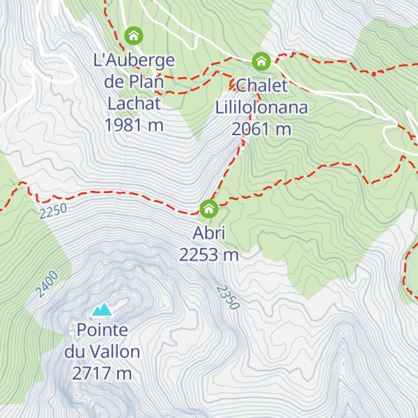 Map of Abri