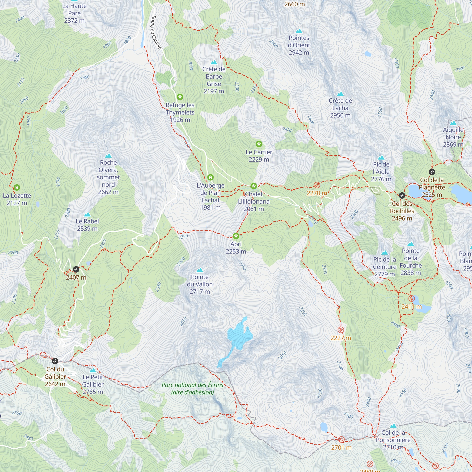 Abri map