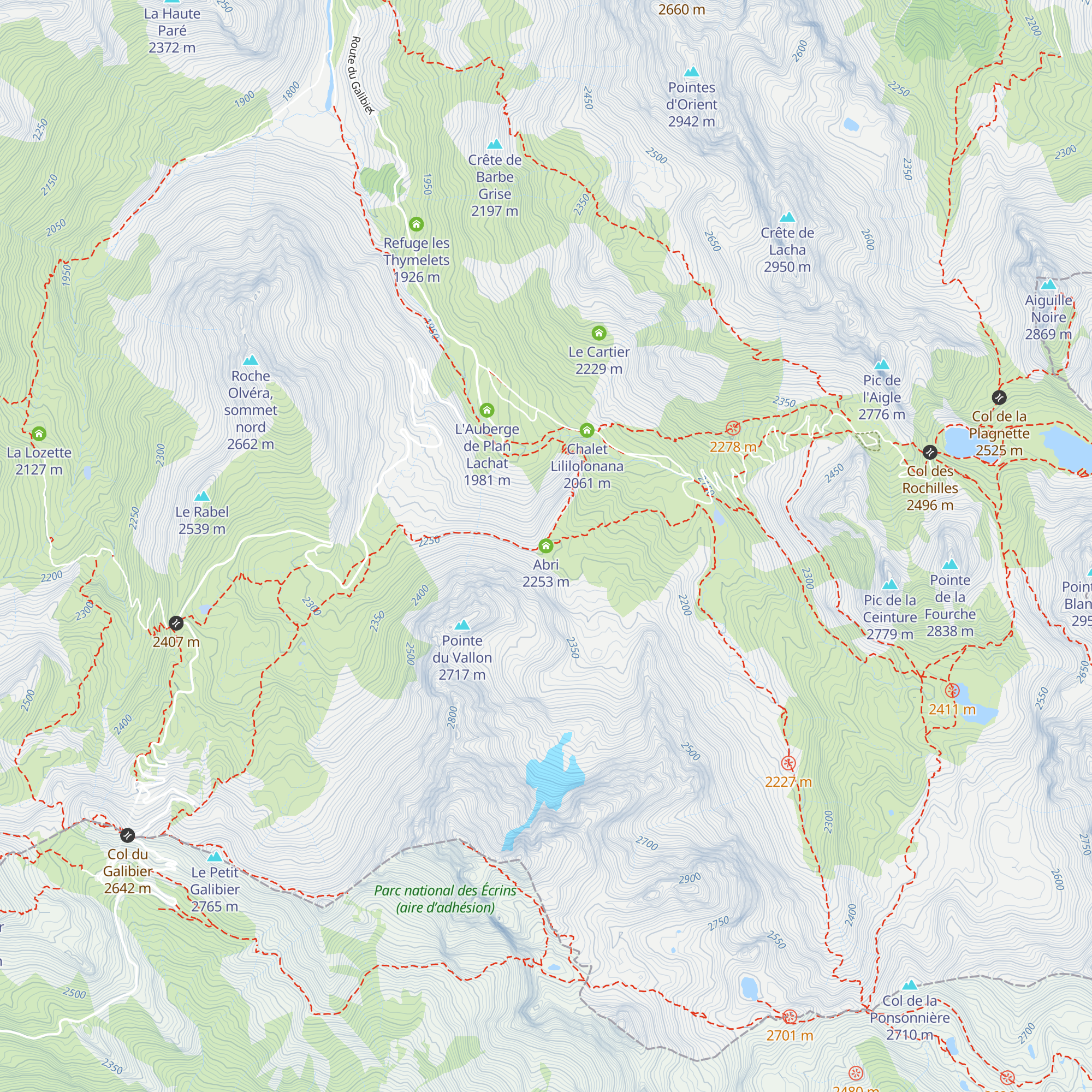 Abri map