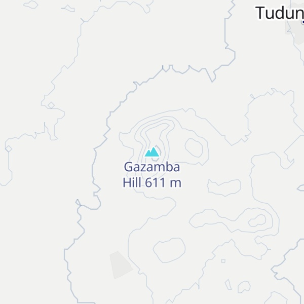 Map of Gazamba Hill
