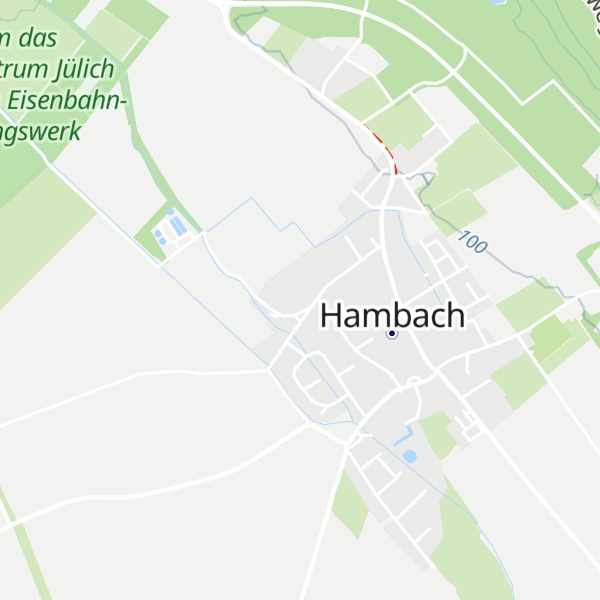Map of Schloss Hambach