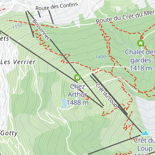 Map of Chez Arthur