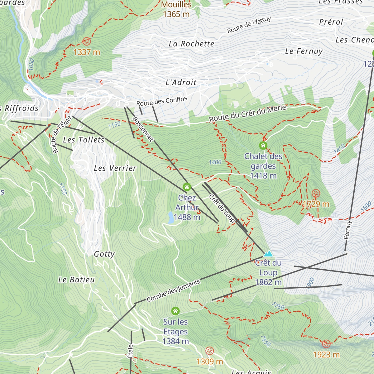 Chez Arthur map