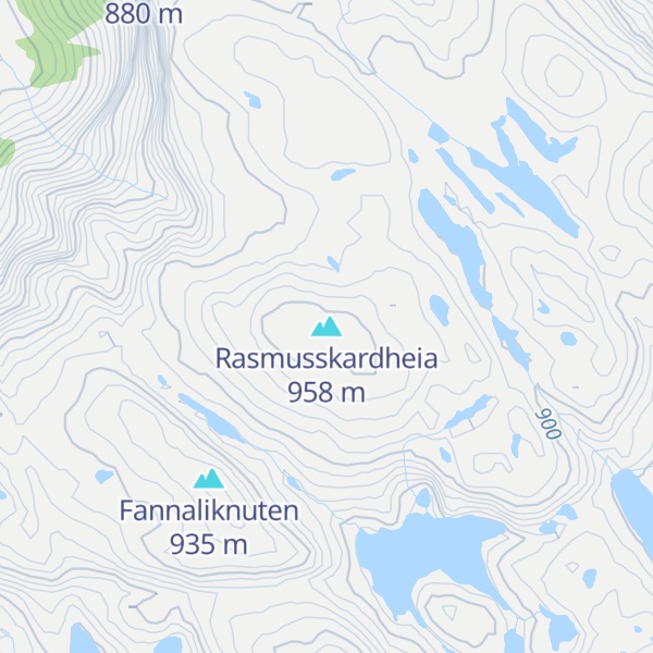 Map of Rasmusskardheia