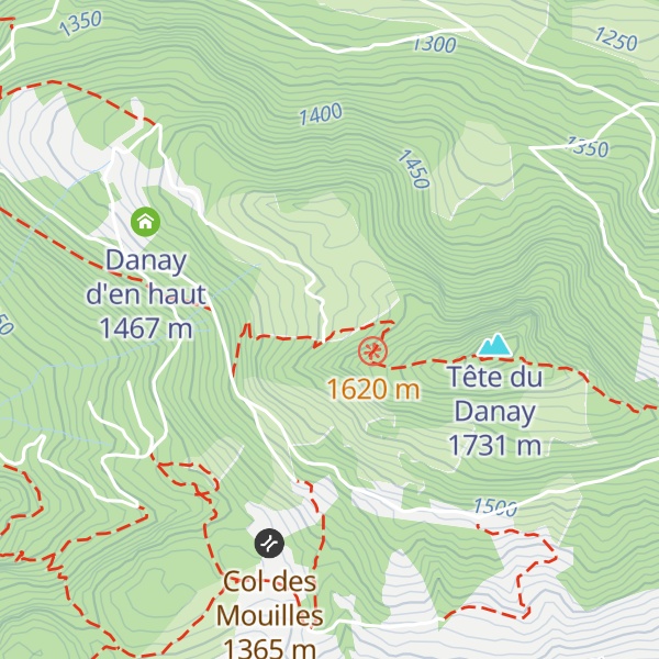 Map of Ferme du Danay