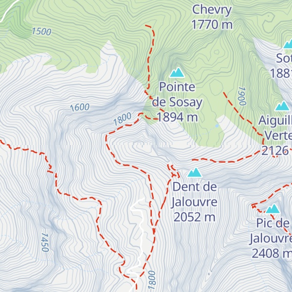 Map of Le Voray