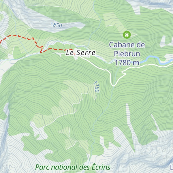 Map of La Cabane