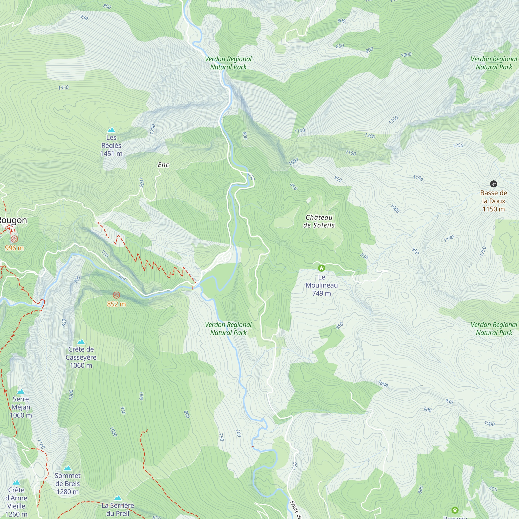 Le Moulin de Soleils map
