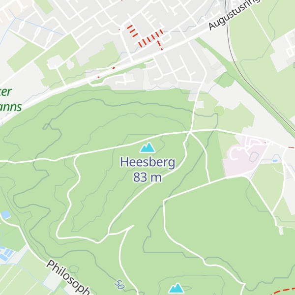 Map of Heesberg
