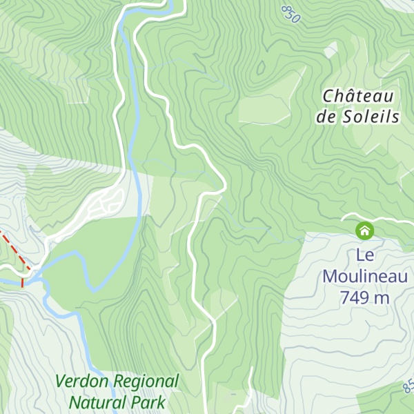 Map of La Terre des Soleils