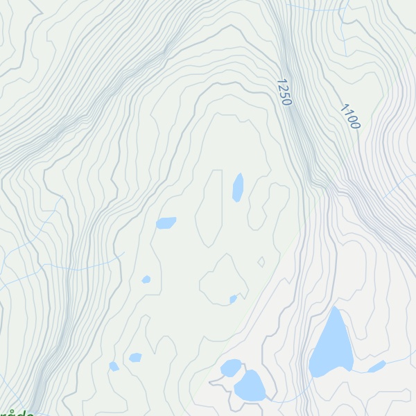 Map of Finnbufjellet