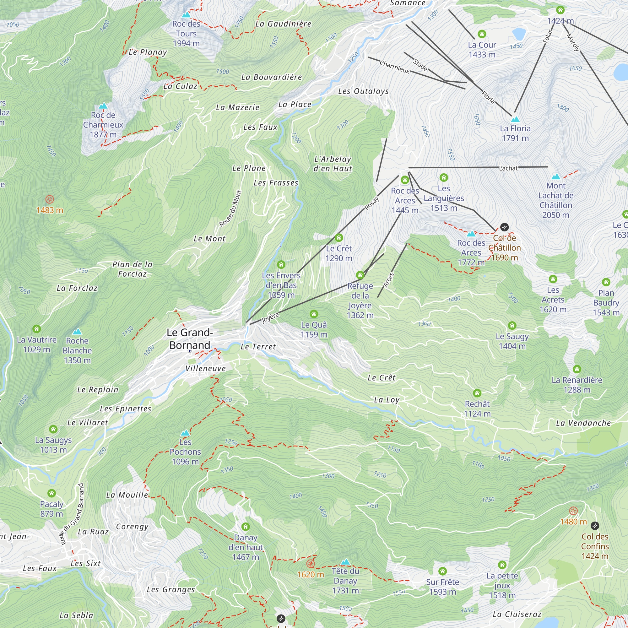 Le Quâ map