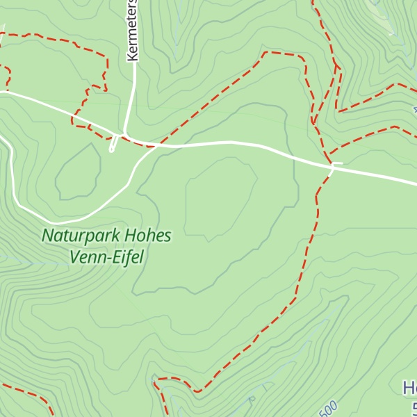 Map of Verbrannter Berg