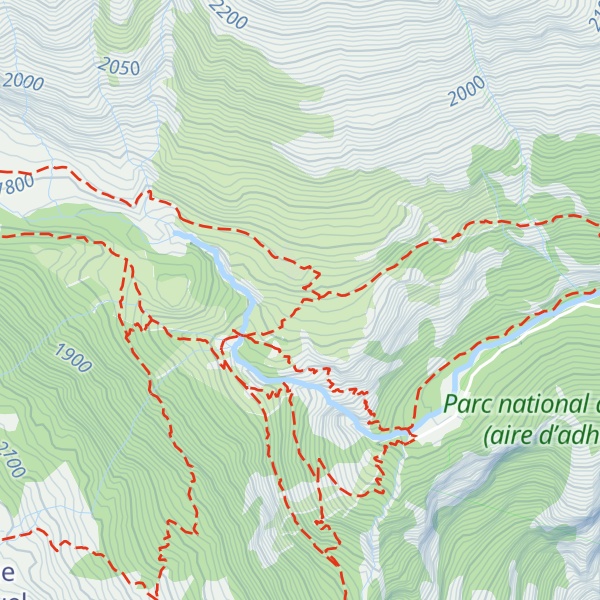 Map of Gîte-refuge de l'École