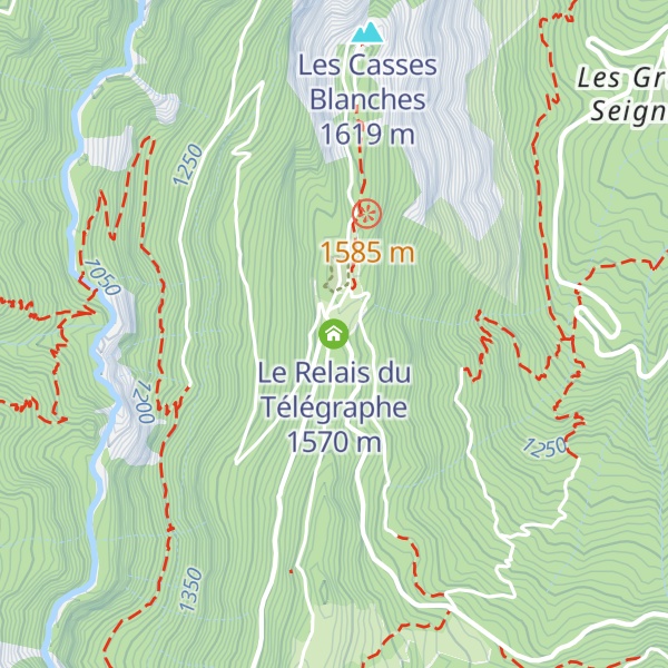 Map of Le Relais du Télégraphe