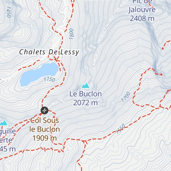 Map of Le Buclon