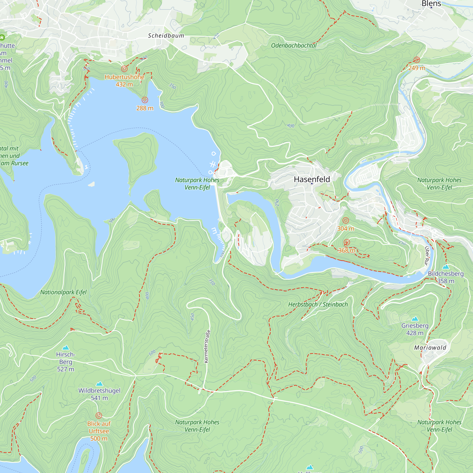 Rezeption Dormio Eifeler Tor map