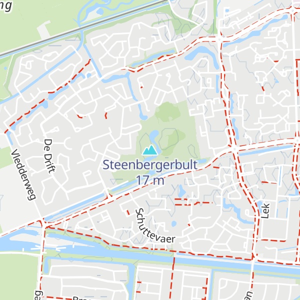 Map of Steenbergerbult