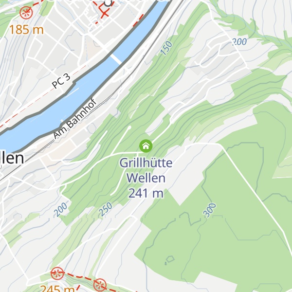 Map of Grillhütte Wellen
