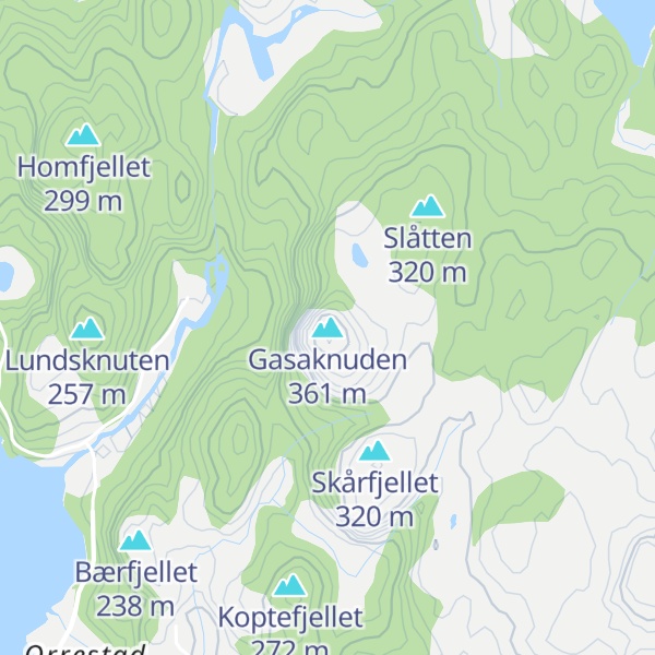 Map of Gasaknuden