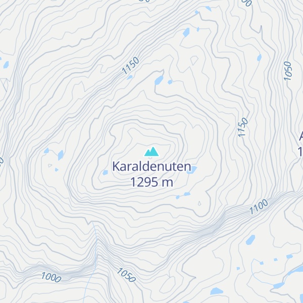 Map of Karaldenuten