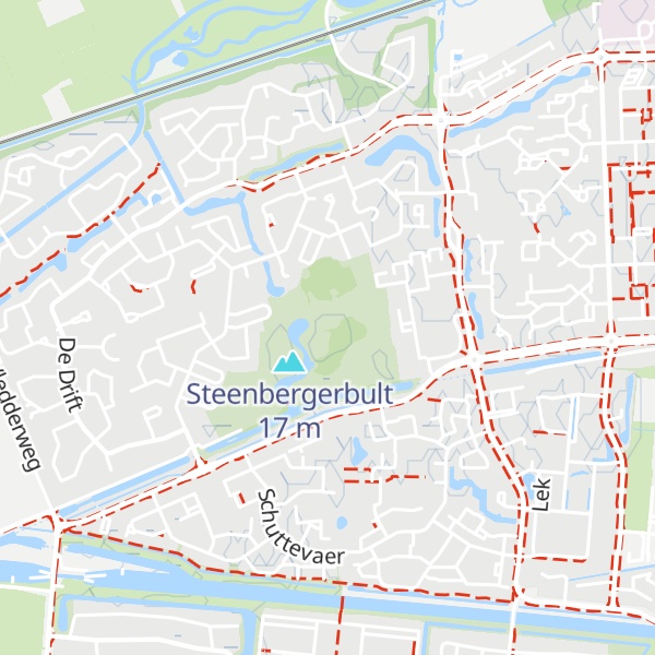 Map of De Bult
