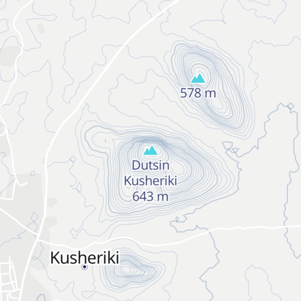 Map of Dutsin Kusheriki
